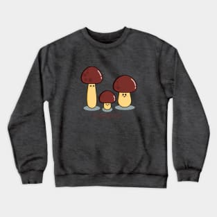 Mushroom Family Crewneck Sweatshirt